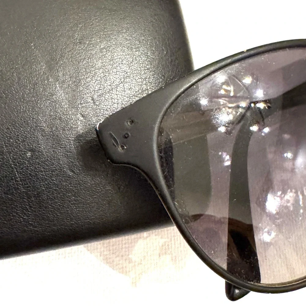 Versace Black Sunglasses with Case